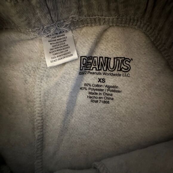Peanuts ~ Grey Sweatpants ~ size XS - Picture 3 of 7